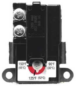 THERMOSTAT LOWER ELECTRIC 240V