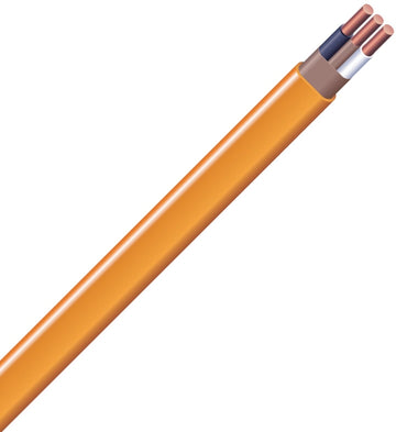 Southwire® Romex® 10/2NM-WGX1000 Sheathed Cable, 10 AWG Wire, 2-Conductor, 1000 ft L, Copper Conductor, PVC Insulation
