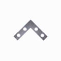 BRACE CNR FLT STL 1-1/2X3/8 ZN