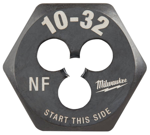 Milwaukee 49-57-5327 Threading Die, 10-32 Thread, Fine Thread, HCS