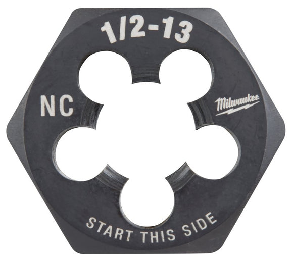 Milwaukee 49-57-5360 Threading Die, 1/2-13 Thread, Coarse Thread, HCS