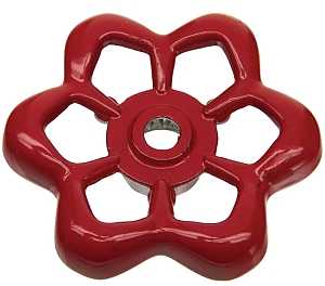 FAUCET HANDLE WHEEL ROUND 12PT