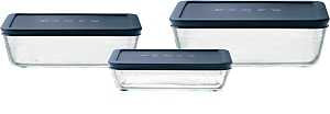 CONTAINER STORAGE SET RECT GLS