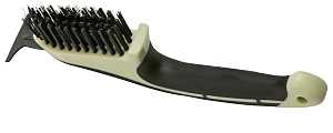 BRUSH WIRE W/SCRAPER 3-1/4X1IN