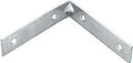 BRACE CORNER STL 3X3/4IN ZNC  