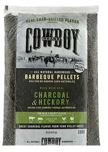 PELLET BBQ CHRCL&HICKORY 20LB 