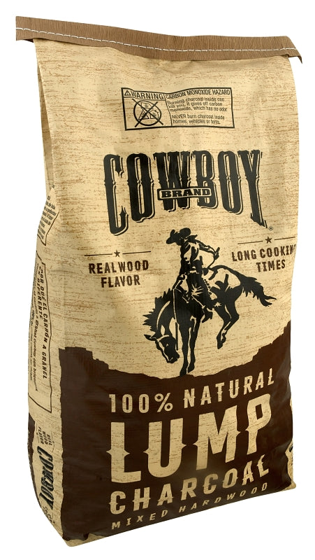 Cowboy 24220N Lump Charcoal, 20 lb Bag