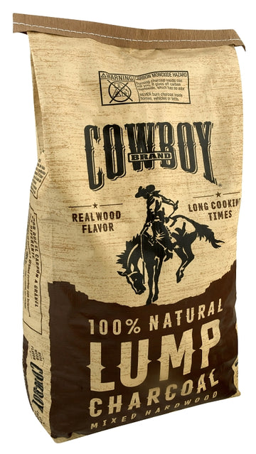 Cowboy 24220N Lump Charcoal, 20 lb Bag