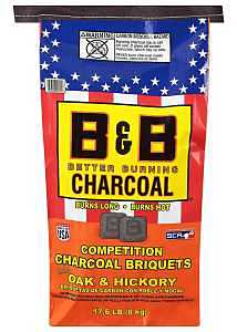 OAK CHARCOAL BRIQUETS 17.6LB  