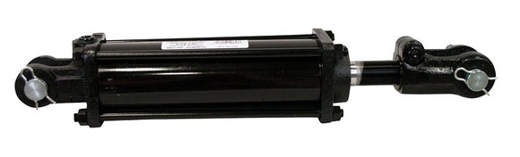 SMV Industries 2.5X8 ASAE Hydraulic Cylinder, ASAE, Double Acting, 8 in L Stroke, 2-1/2 in Bore, 1-1/8 in Dia Rod