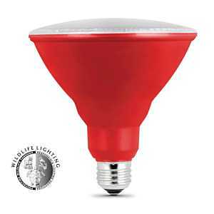 BULB PAR38 LED RED BOX        