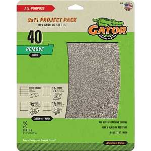 SANDPAPER AL OXIDE 9X11IN 40  
