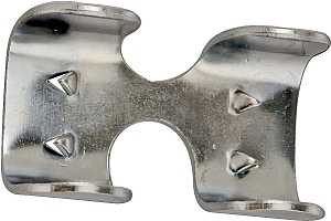 ROPE CLAMP ZINC 2  PCS 1/2IN  