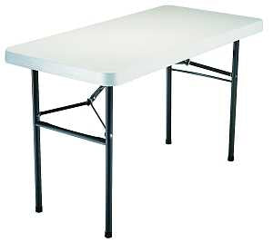 TABLE UTILITY POLY FOLD 4FT   