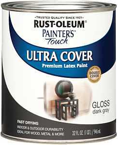 PAINT ACRYLIC GLOSS DK GRAY QT