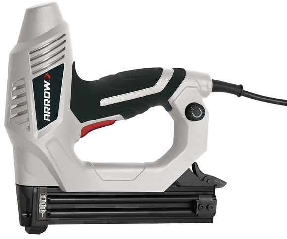 Arrow ET200BN Electric Nailer, 5/8, 3/4, 1, 1-1/4 in W Crown, Heavy-Duty Staple