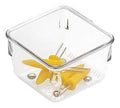 ORGANIZER DRAWER 3X3X2IN CLEAR
