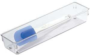 ORGANIZE DRAWER 3X12X2IN CLEAR