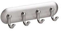 KEY RACK 4HK BRSHD SS/CHRM 7IN