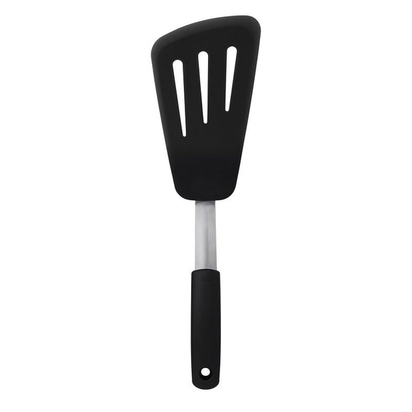 Oxo 1071532 Omelet Turner, 13-1/2 in OAL, Silicone Blade, Multi-Color