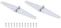 HINGE STRAP STEEL LD 3IN ZINC 