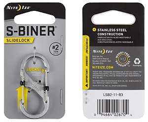 S-BINER SLIDLOCK STNLS STL NO2