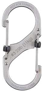 S-BINER SLIDLOCK STNLS STL NO3