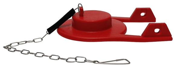 Keeney K835-94 Flapper Fit, Rubber, Red, For: Kohler Rialto Toilets and Rectangular Flush Valves