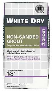 GROUT NONSANDED DRY WHITE 25LB
