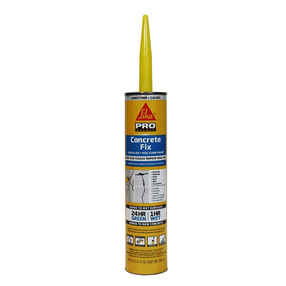 Sikaflex PRO SELECT Series 515318 Concrete Fix, LIMESTONE, 10.1 oz Cartridge