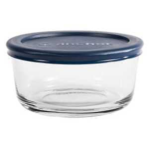 FOOD STORAGE CTNR RND GLS 2CUP