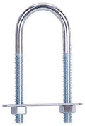 BOLT U STEEL 5/16-1-3/8X3.75ZN