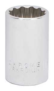 SOCKET STD 11/16INX12PT 1/2DR 
