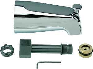 BATHTUB SPOUT-UNIV DIVERTER CH
