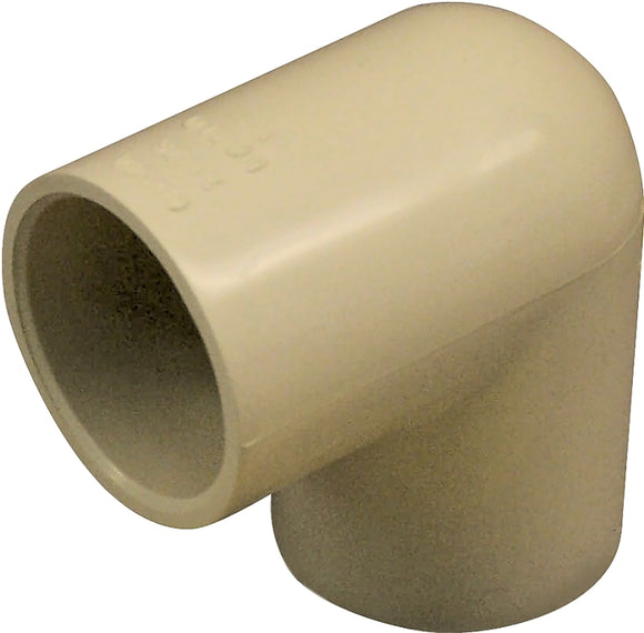 Nibco T00125C Pipe Elbow, 1 in, Slip-Joint, 90 deg Angle, CPVC, SCH 40 Schedule