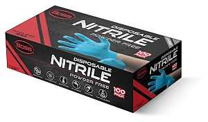 GLOVE NITR BLUE L 4MIL 100CT  