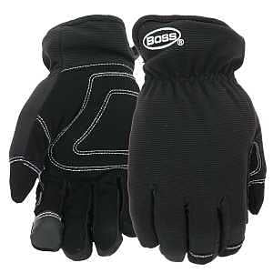 WORK GLOVES THERM LND BLACK XL