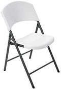 CHAIR FOLDING CONTOURED WHITE 