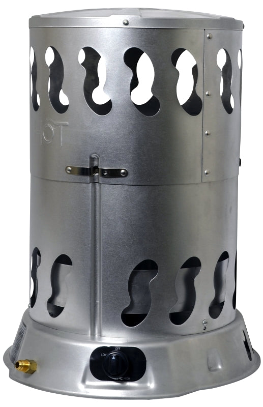 Mr. Heater F270490 Convection Heater, 20 lb Fuel Tank, Propane, 30,000 to 80,000 Btu, 2000 sq-ft Heating Area