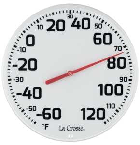 THERMOMETER DIAL 8IN          
