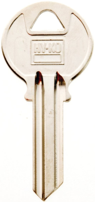 Hy-Ko 11050Y1 Key Blank, Brass, Nickel, For: Yale Cabinet, House Locks and Padlocks, Y1 Key Number