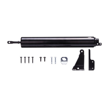 ProSource 16029-U-PS Door Closer, 1-1/2 in Dia Rod, 17-1/2 in L, Aluminum Tube, 90 deg Opening, 99 lb