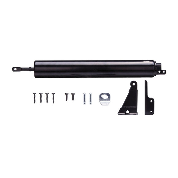ProSource 16029-U-PS Door Closer, 1-1/2 in Dia Rod, 17-1/2 in L, Aluminum Tube, 90 deg Opening, 99 lb