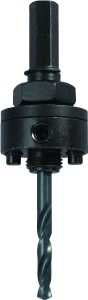 MANDREL HOLE SAW 1/2IN HEX    