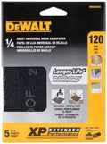 SANDPAPER MESH 120GRIT 1/4IN  