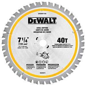 CIRC SAW BLADE STL 40T 7-1/4IN