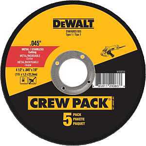 CUTTING WHEEL 4-1/2X0.45X7/8IN