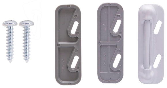 Prosource 41000-UW-PS Door Strike Plate, Zinc