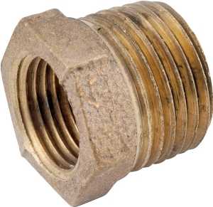 BUSHING HEX RED BRS 3/4 X 3/8 