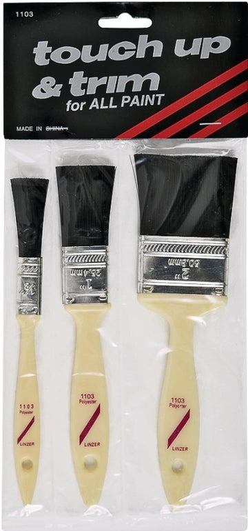 Linzer 1103 Paint Brush Set, 3-Brush